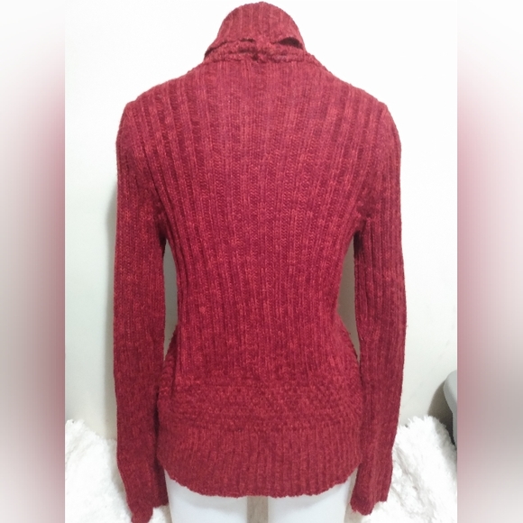 Rue 21 Woman's large red cardigan - Picture 3 of 4